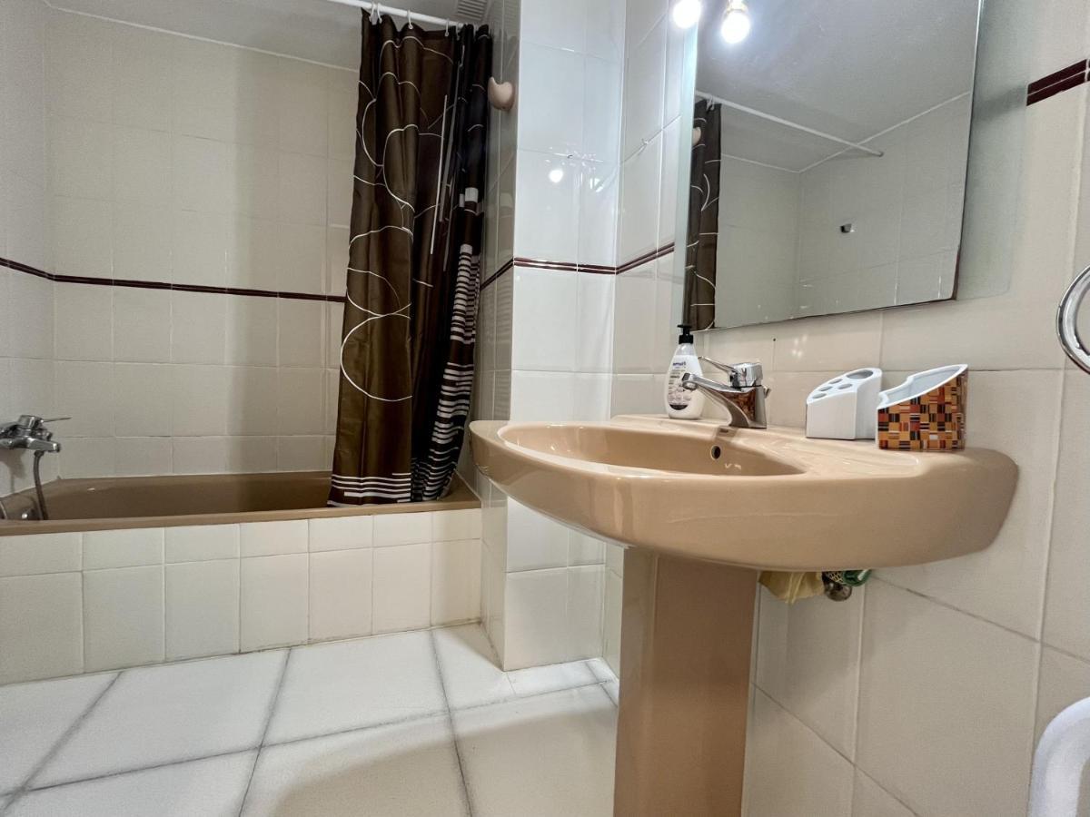 Primera Linea Con Piscina En Calpe Exterior foto