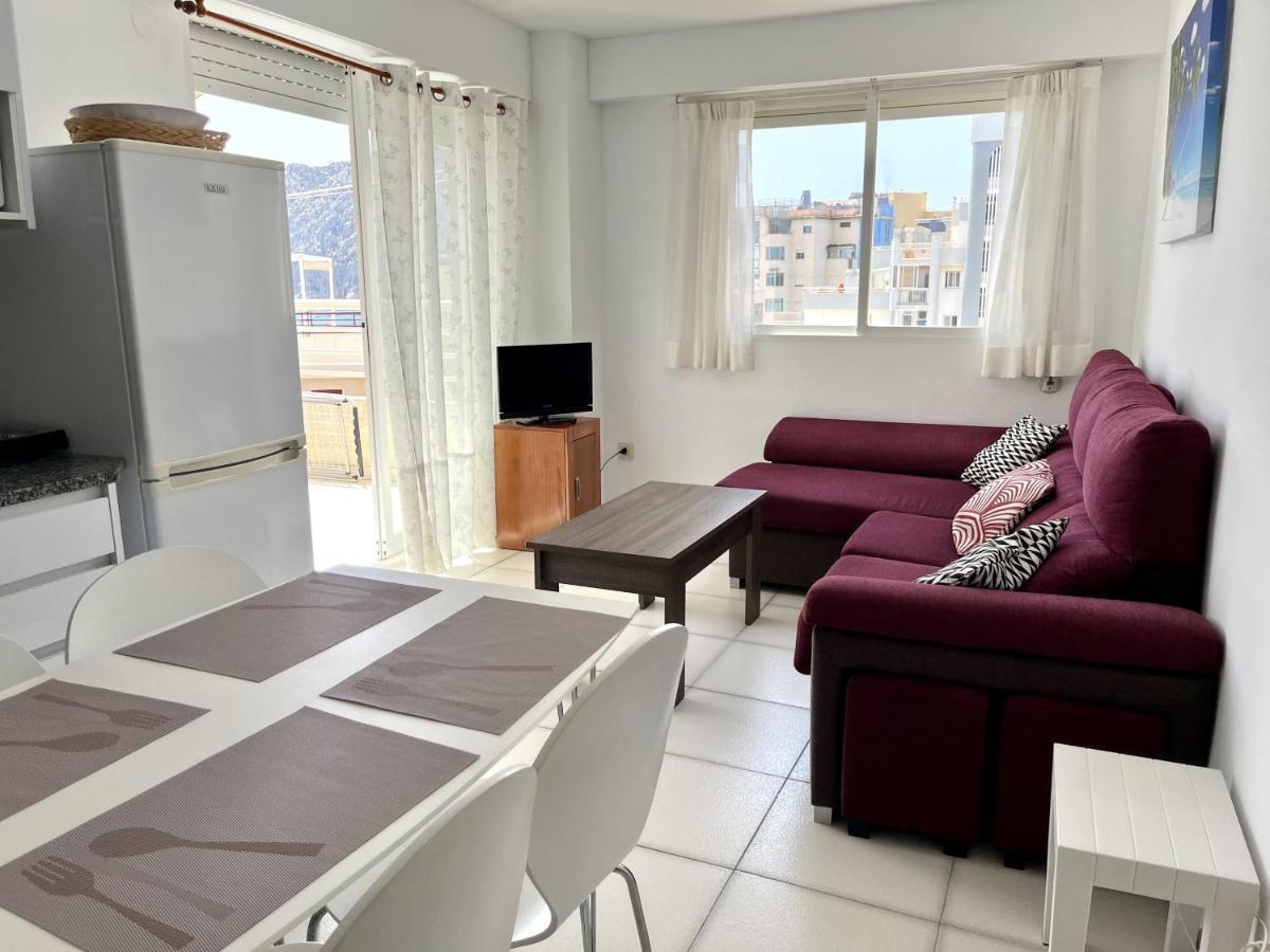 Primera Linea Con Piscina En Calpe Exterior foto